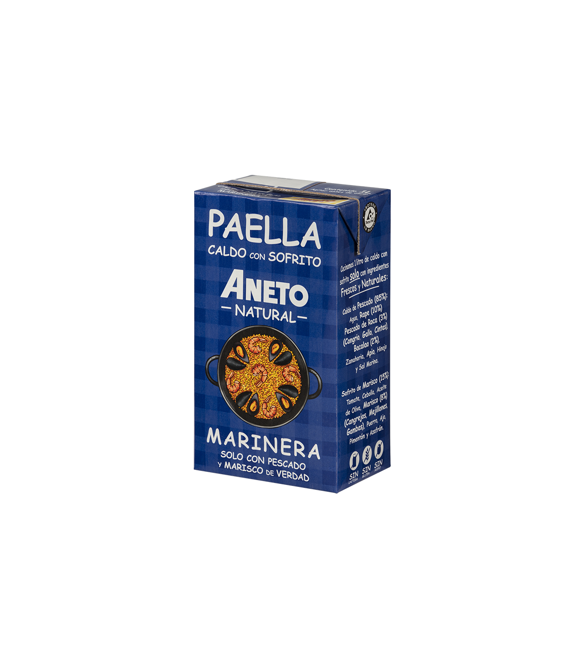 Buy cooking base for seafood paella broth online Natural