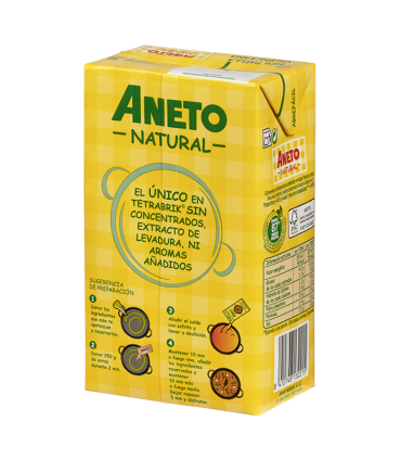 Caixa de Caldo per a Paella Valenciana 1L (6 briks)