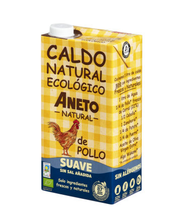 Caldo de Pollo Ecológico Suave - 6L