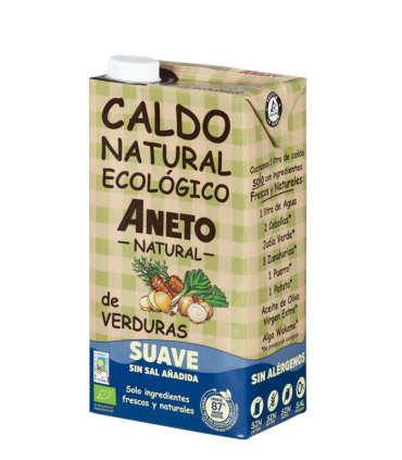 Organic Vegetables Broth Soft 1L (6 units carton)