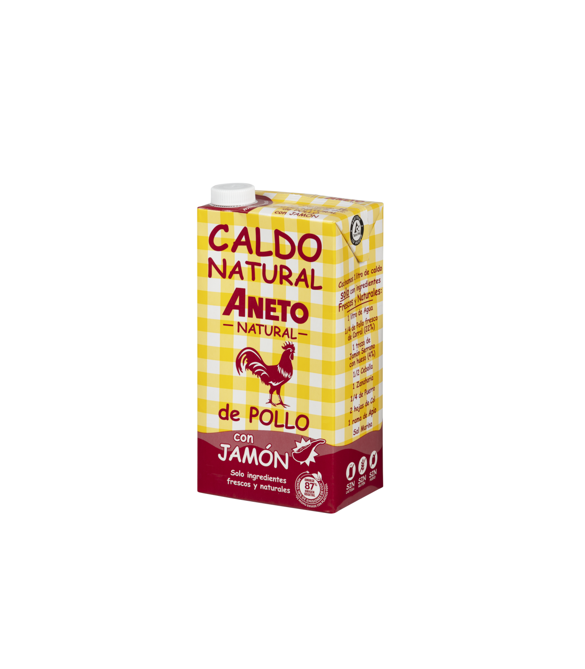 Buy chicken & ham broth online Natural