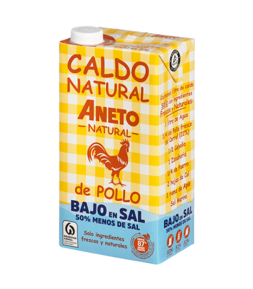 Caldo de Pollo Bajo Sal - 6L