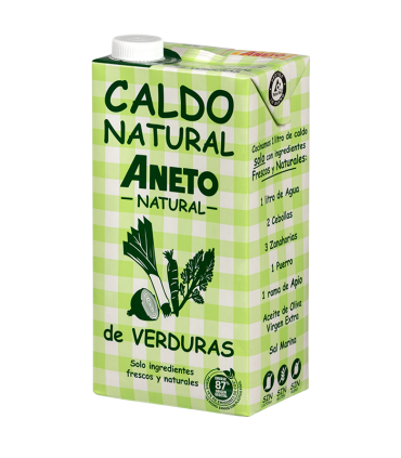 Caixa de Caldo de Verdures 1L (6 briks)
