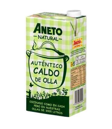 Caixa de Caldo de Verdures 1L (6 briks)