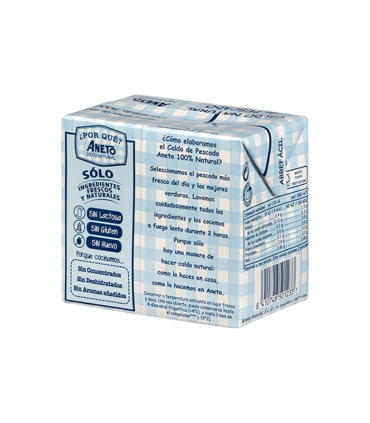 Caixa de 6 briks de Caldo de Peix de 500 ml