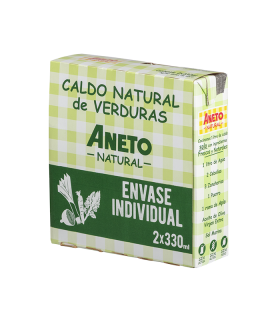 Caixa de Caldo de Verdures 330ml (12 briks)