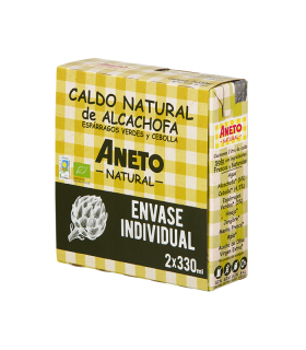 Caldo de Alcachofa Ecológica - 12ud de 330ml