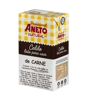 Caixa de Caldo de Carn Professional 1L (6 briks)