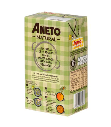 Cooking base for Organic Vegetables Paella (6 units carton)