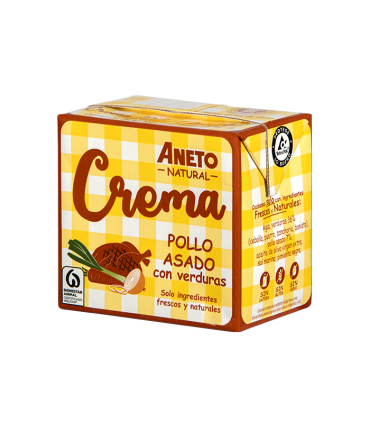 Crema de Pollo Asado - 6ud de 0,5 litros