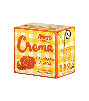 Crema de Calabaza Asada - 6ud de 0,5 litros
