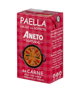 copy of Caixa de Caldo per a Paella de Carn i Verdures 1L (6 briks)