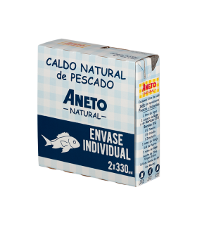 (EMPLEADO) Caldo de Pescado - 12ud de 330ml