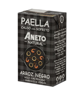 (EMPLEADO) Caldo para Arroz Negro - Caja 6 x 1 L