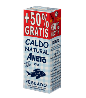 (EMPLEADO) Caldo de Pescado - Caja 10 x 1 L + 50% Gratis
