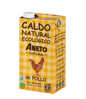 (EMPLEADO) Caldo de Pollo Ecológico - Caja 6 x 1 L