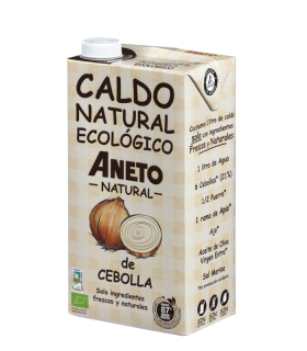 (EMPLEADO) Caldo de Cebolla Ecológico - Caja 6 x 1 L