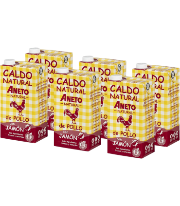 Chicken & Ham Broth 1L (6 units carton)