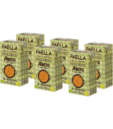 Cooking base for Organic Vegetables Paella (6 units carton)