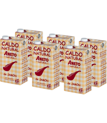Caixa de Caldo de Pernil 1L (6 briks)