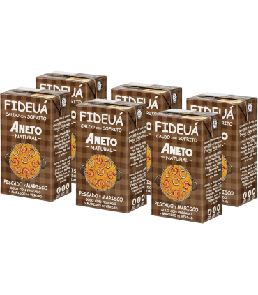 Caixa de Caldo per a Fideuá 1L (6 briks)