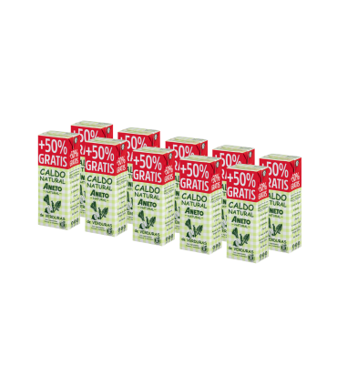 Vegetable Broth (10 units ) + 50% FREE