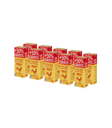 Chicken Broth (10 units) + 50% FREE