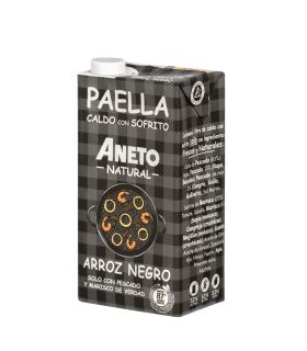 Caixa de Caldo per Arròs Negre 1L (6 briks)
