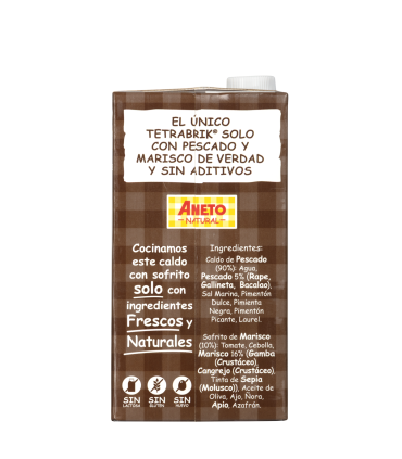 Cooking base for Seafood Fideuá (6 units carton)