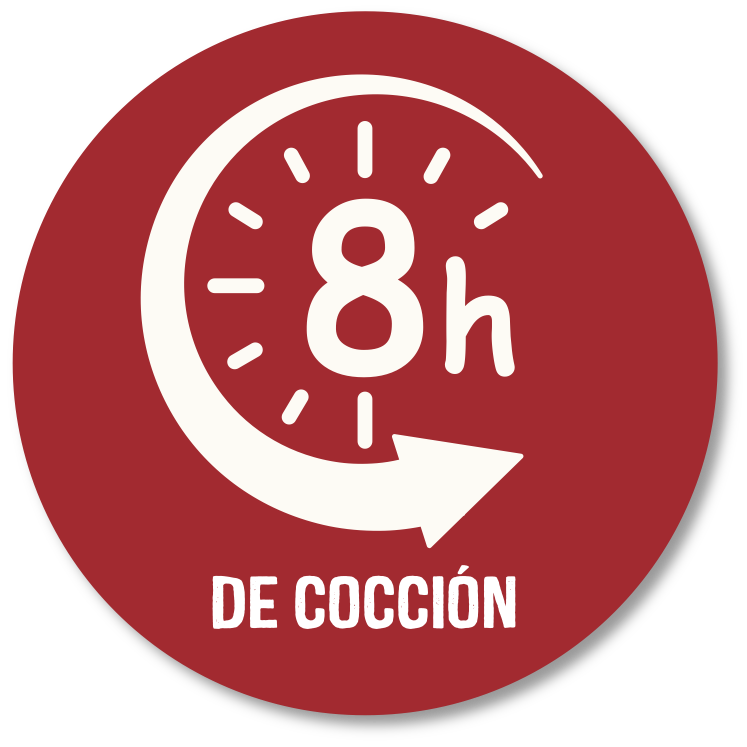 8 hores de cocció